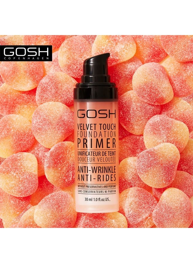 Gosh VELVET TOUCH foundation primer anti-wrinkle 30 ml - Image 5